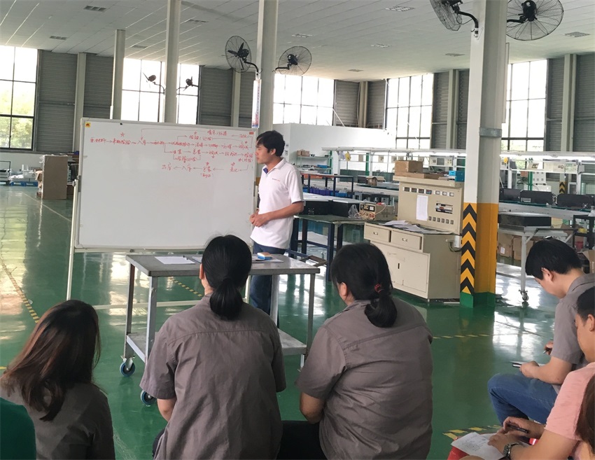 我司召开清静质量生产培训会