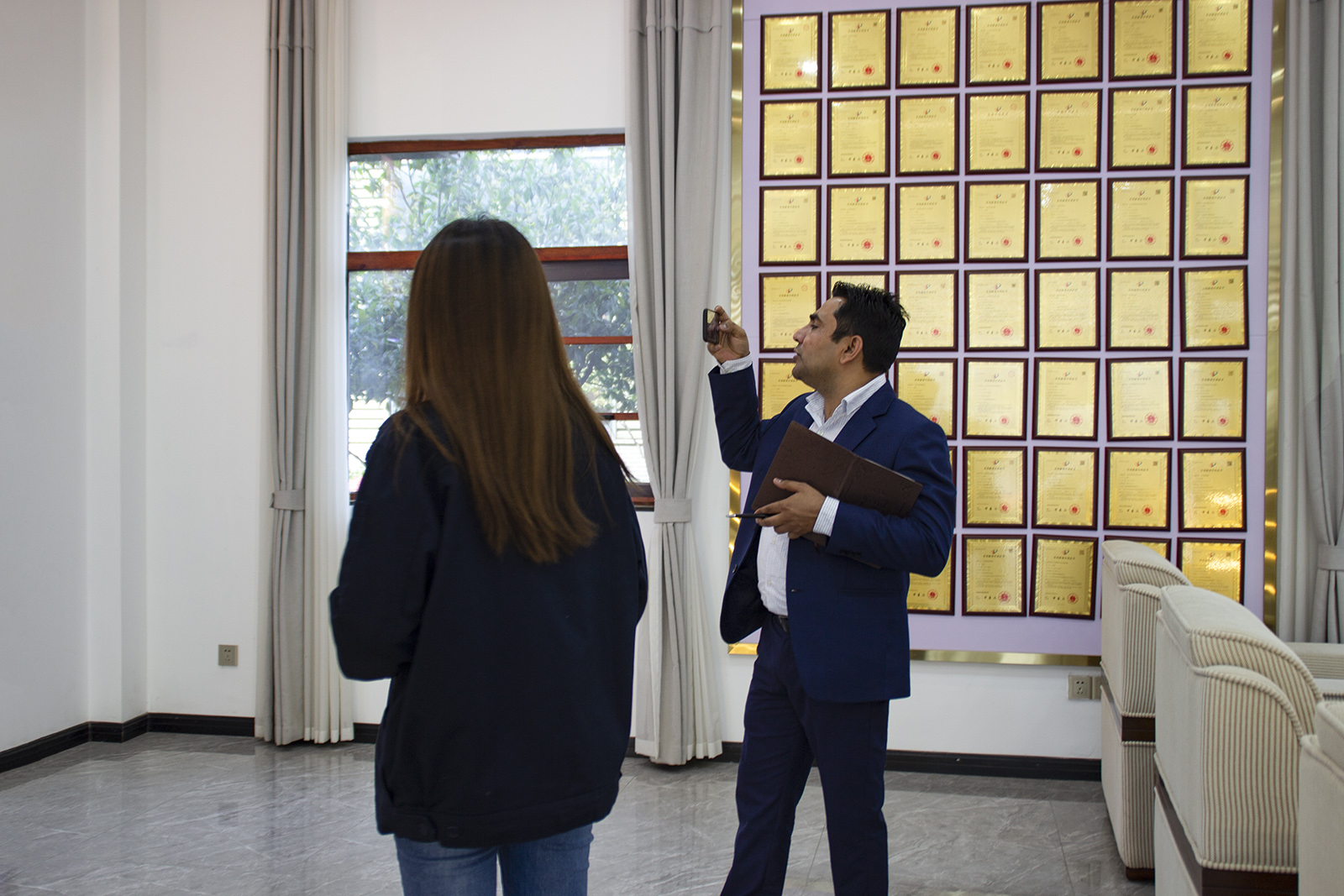 热烈接待印度客户Mr. Bhupendra Kumar先生来我公司旅行考察